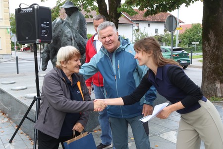 TEDEN MOBILNOSTI ZAKLJUČNA PRIREDITEV PRED KD 13 FOTO LJUBO VUKELIČ